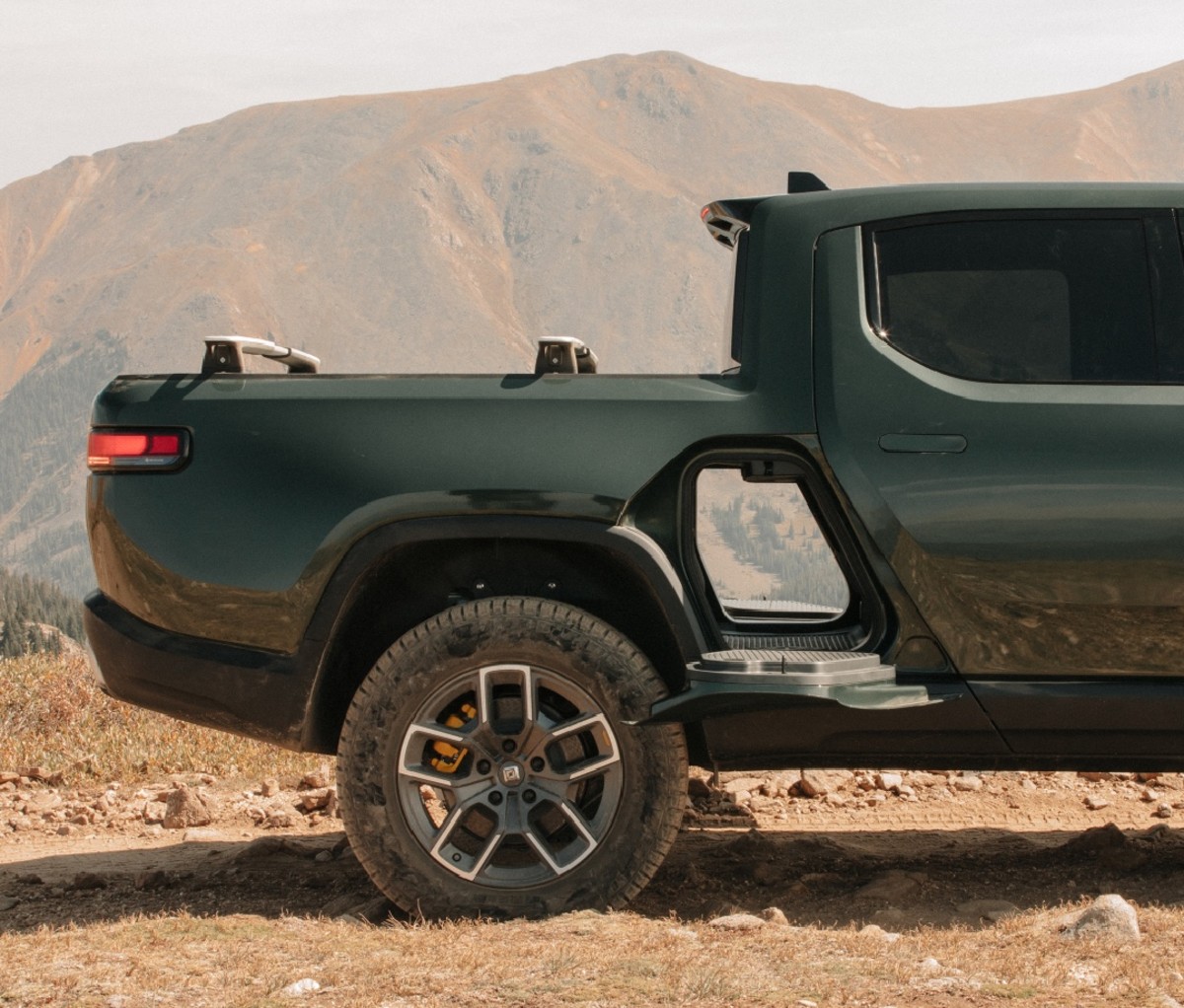 Driving the Rivian RT1, an electric adventure vehicle that conquers off-road terrain and rips on the road.