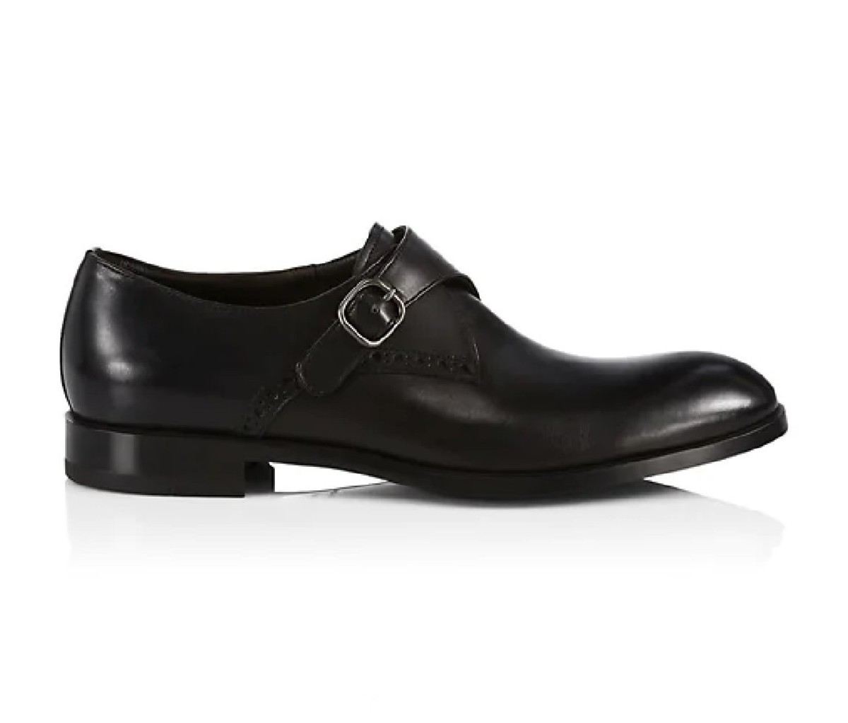 ERMENEGILDO ZEGNA Siena Flex Single Monk Strap Shoe