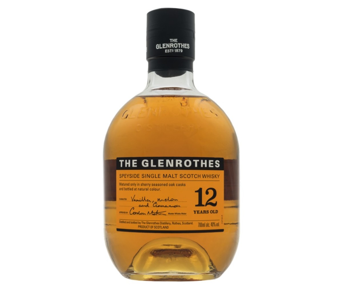 A bottle of The Glenrothes 12