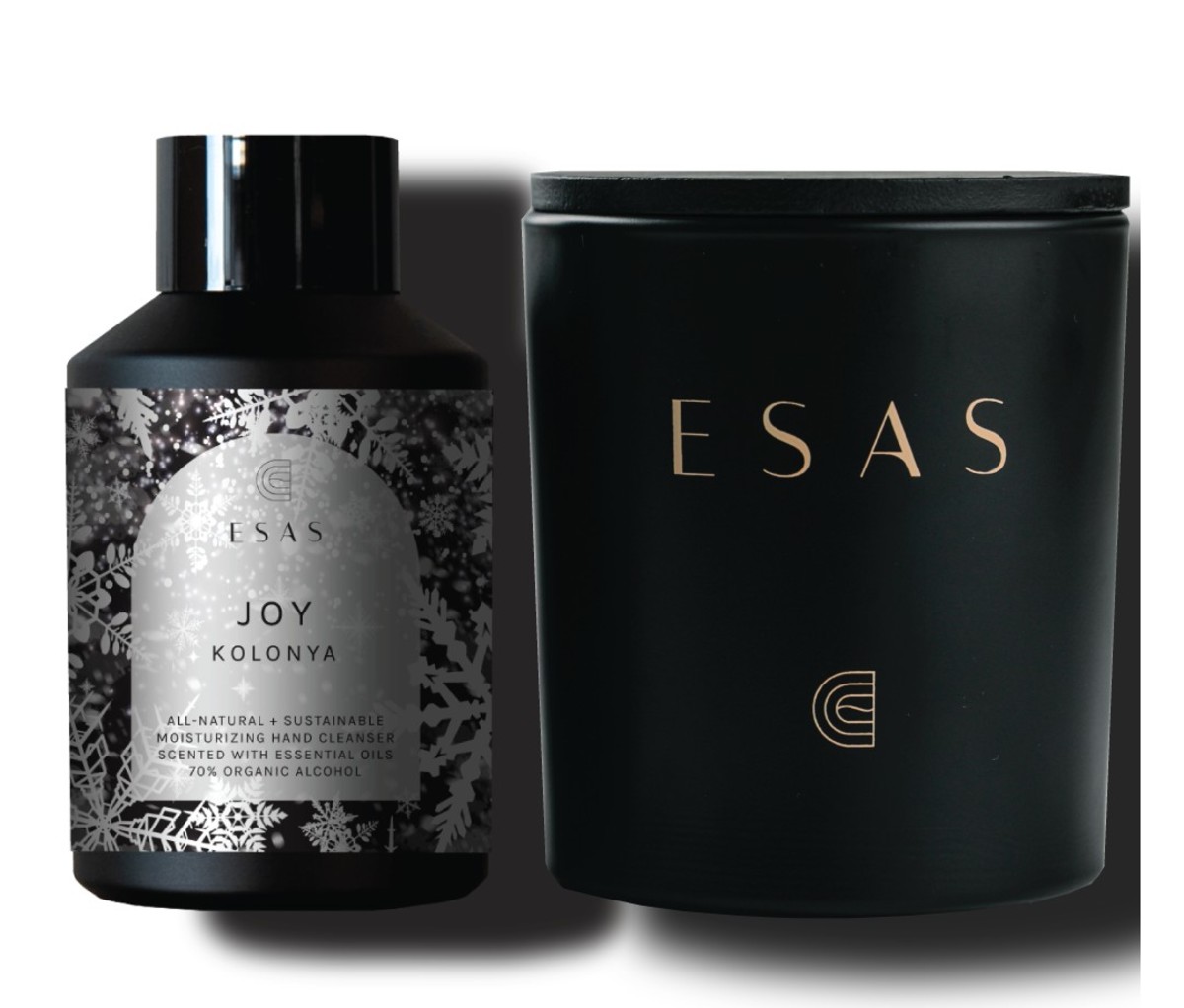 Esas JOY Kolonya + Candle Set