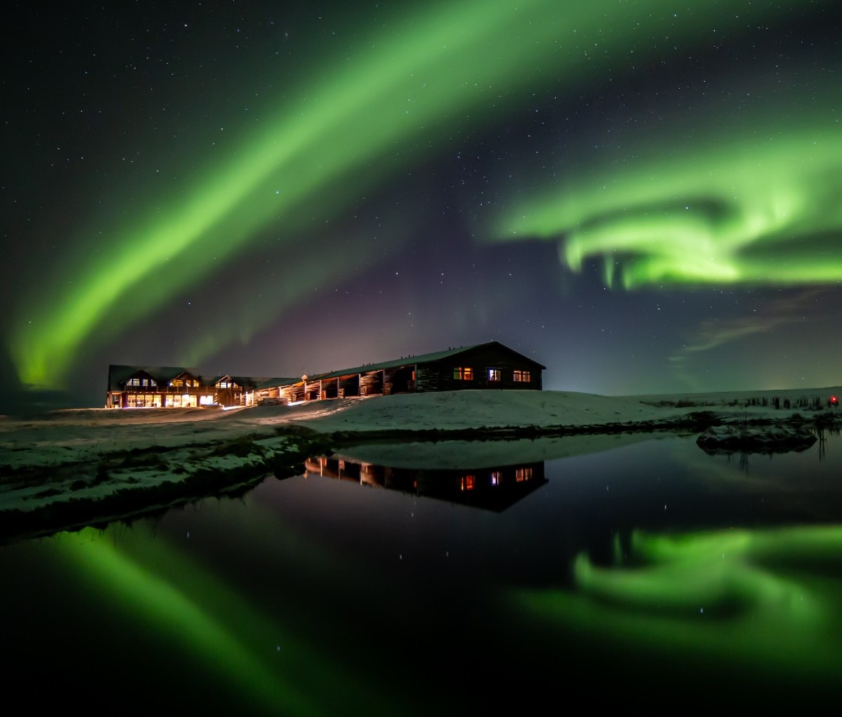 Hotel Ranga in Hella, Iceland.