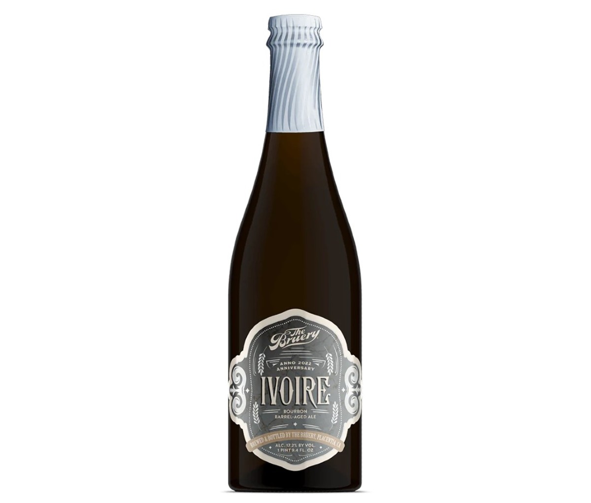 A bottle of The Bruery Ivoire