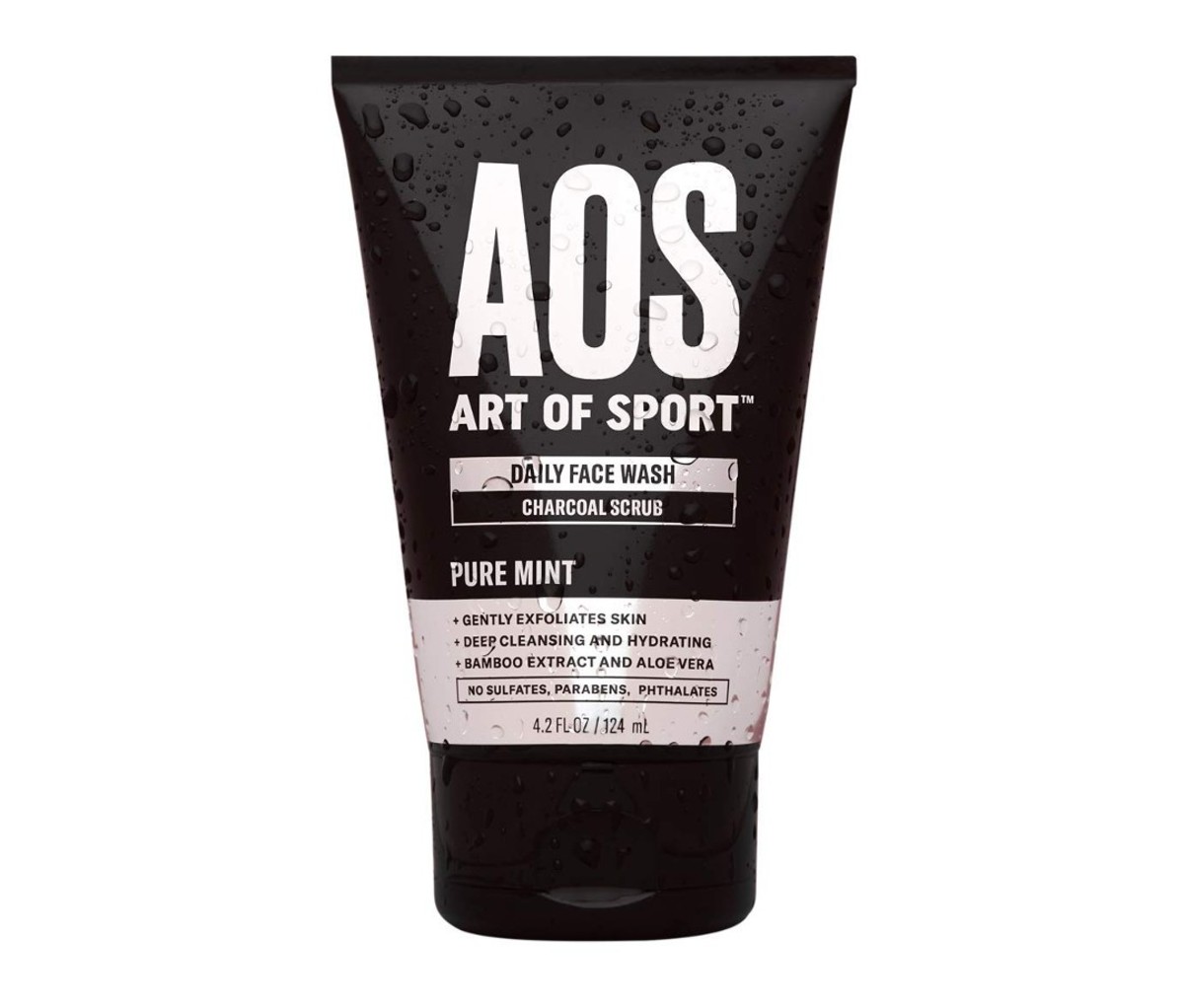 Art of Sport Daily Face Wash Charcoal Scrub