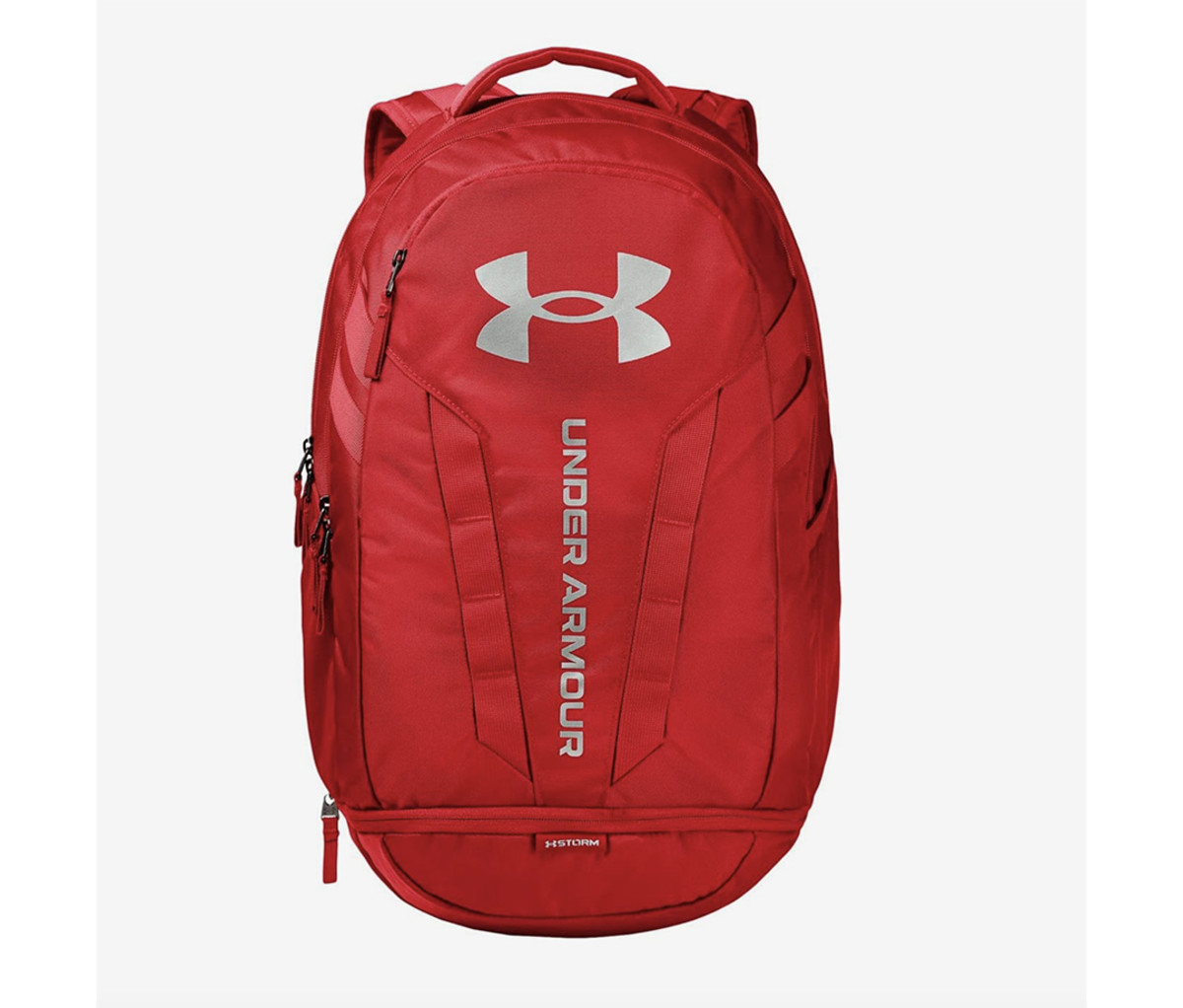 red underarmour backpack