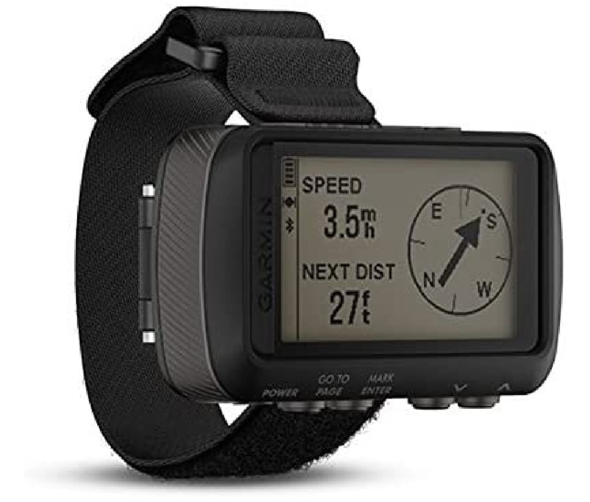 Black Garmin Foretrex 601 device