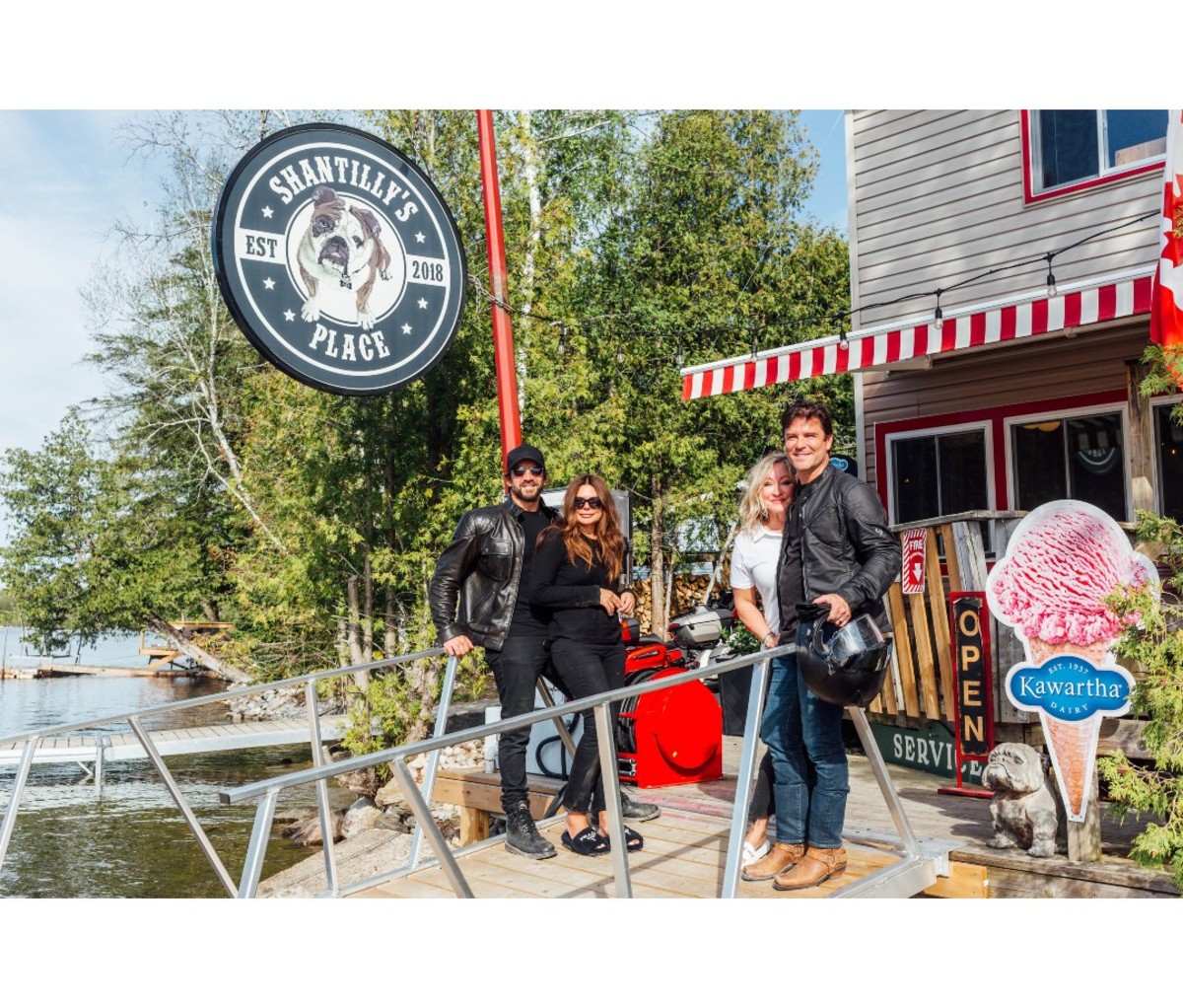 Shantilly’s Place: Eric Hendrikx, Natasha Koifman-Hendrikx, Shantelle and Yannick Bisson.