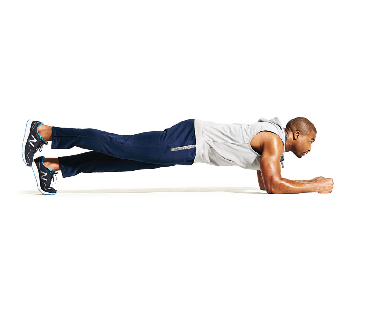 One-leg plank