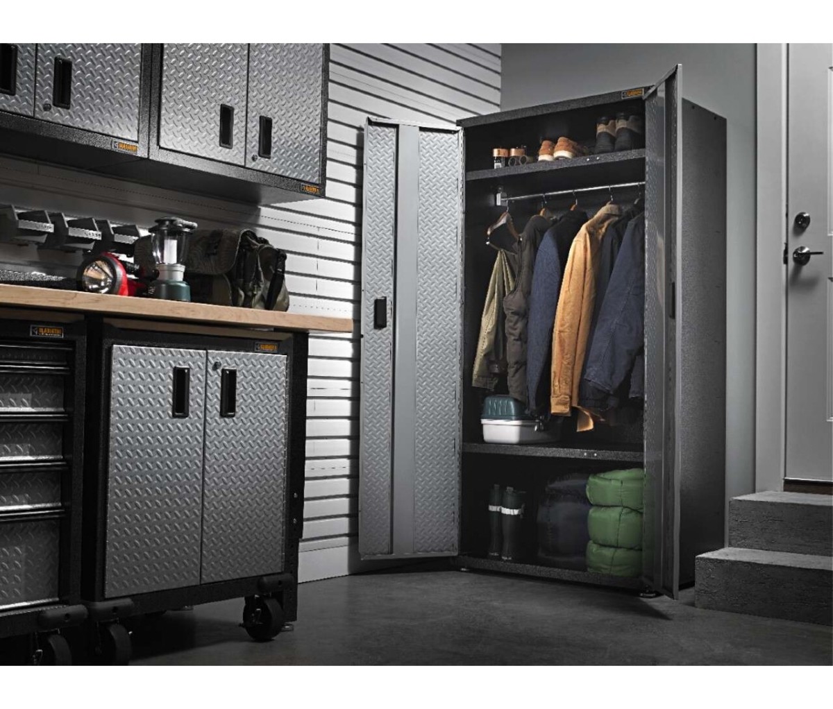 Gladiator has scalable and modular options to fit all of your storage needs.