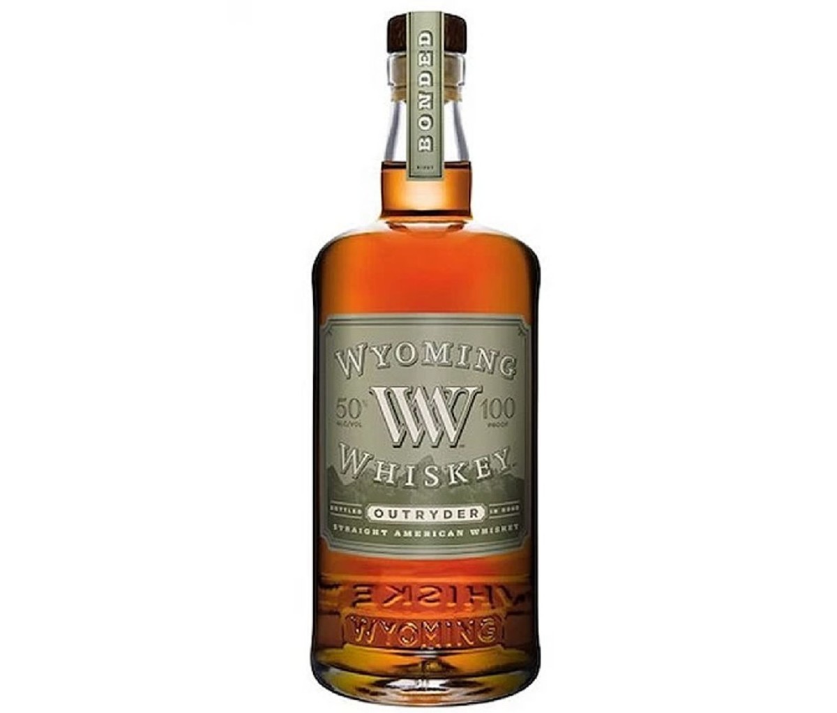 Bottle of Wyoming Whiskey Outryder