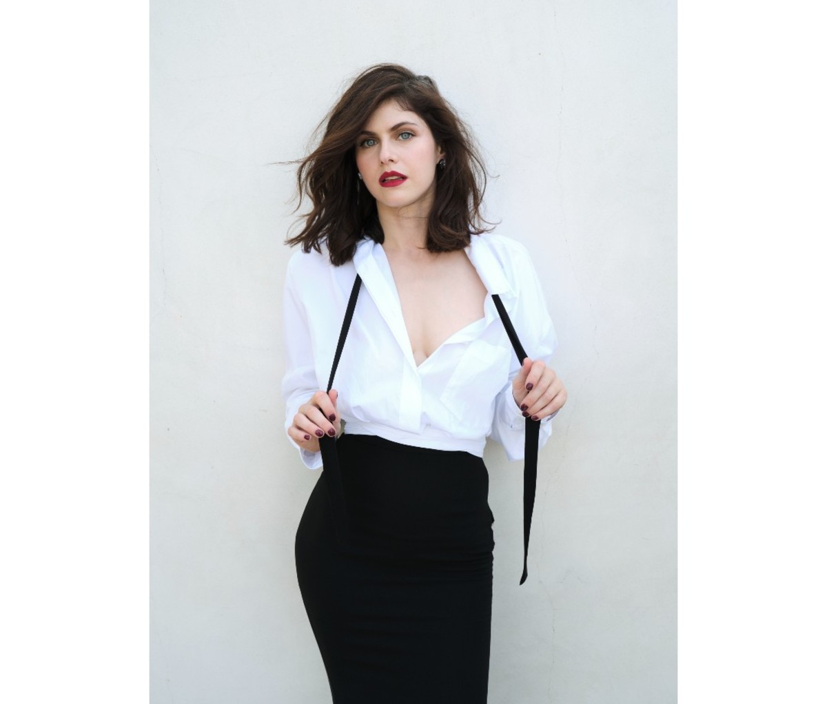 Alexandra Daddario from the Men's Journal cover