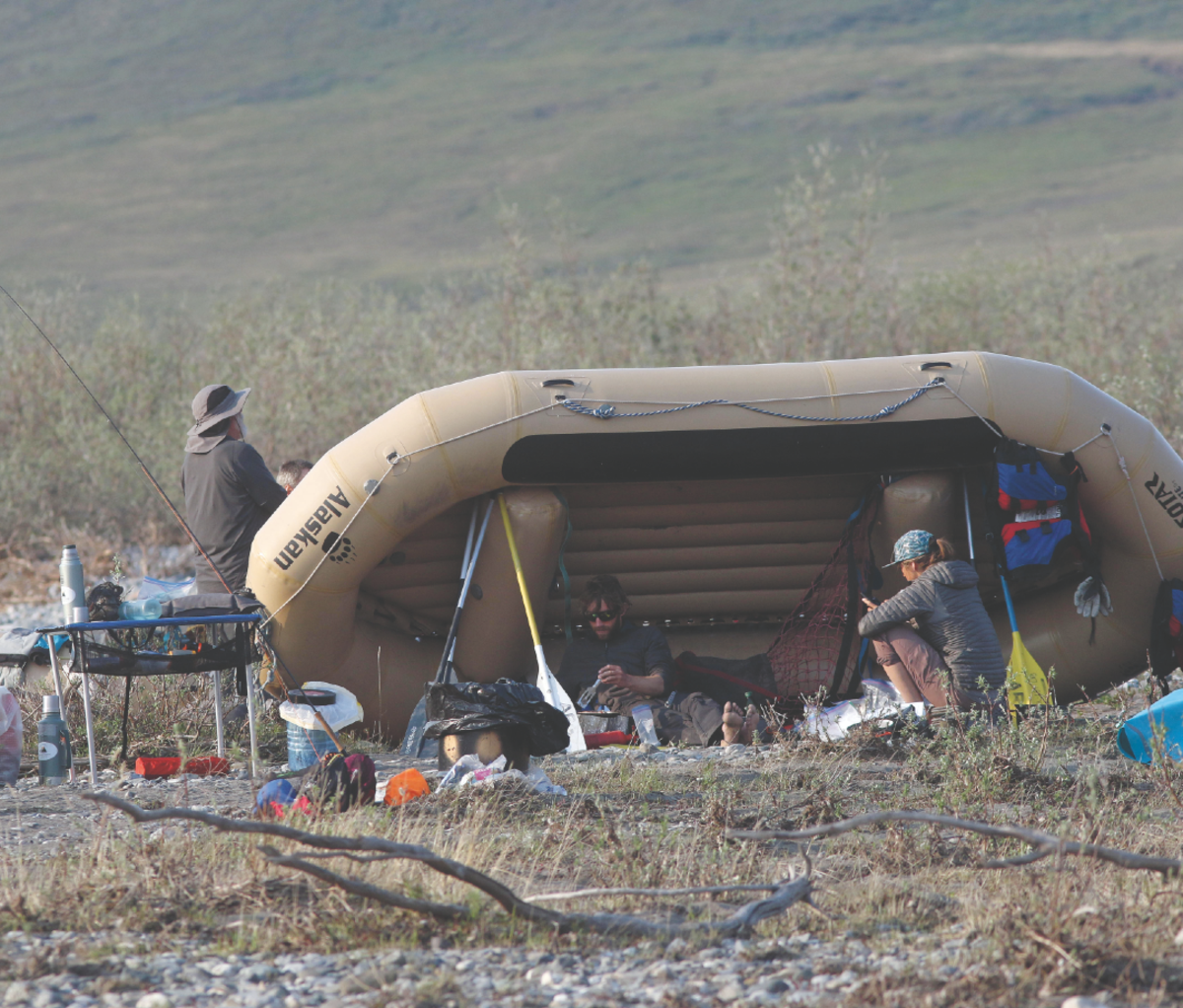 Rafting Campsite