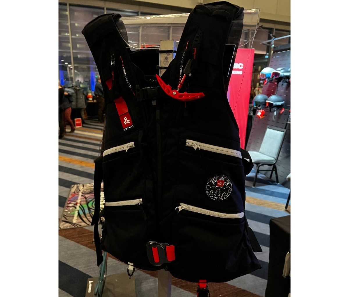 Ride Vest 15+ Avalanche Bag display at the OR.